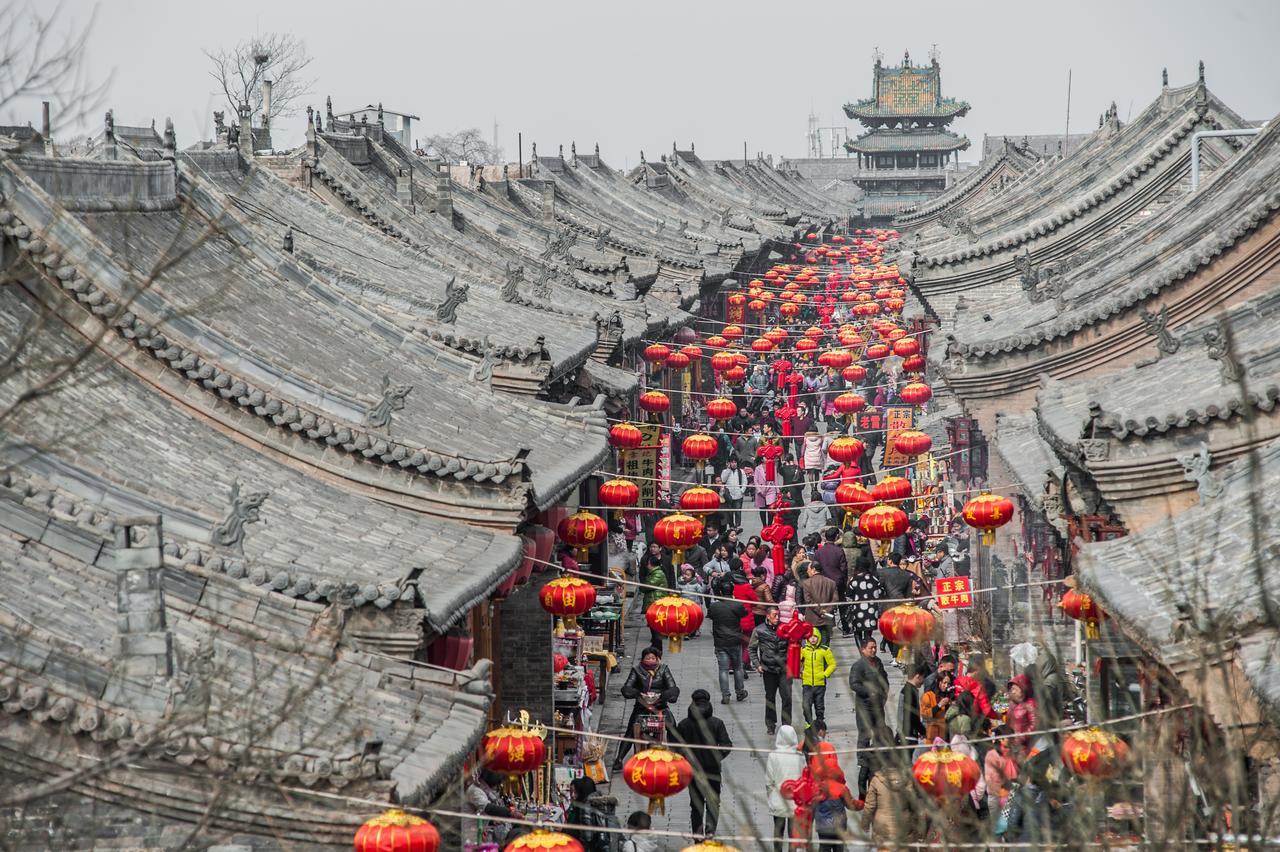 City Wall Old House.Ji Residence Pingyao Exterior foto